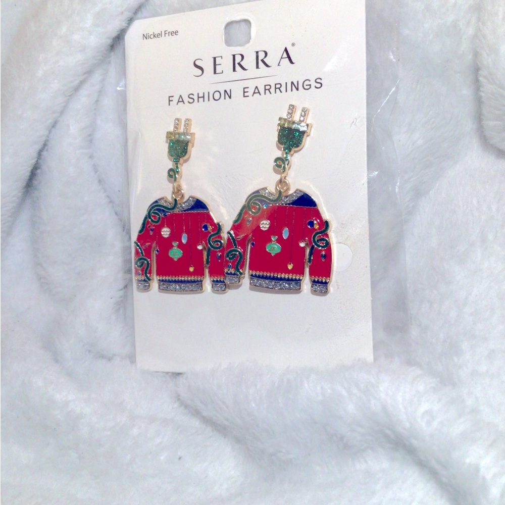 Holiday Sweater earrings!